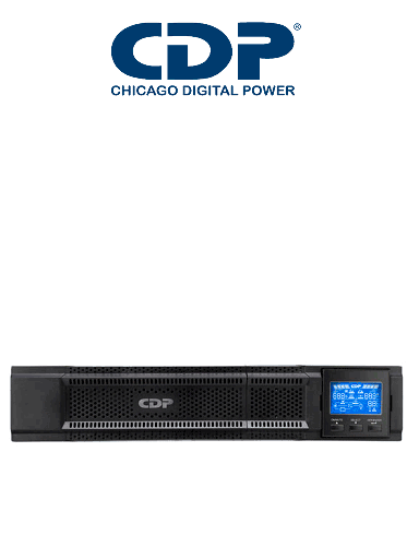[CDP2300004] CDP UPO11-2RT AX - UPS Online / 2000VA / 2000W / 8 Terminales de salida / 4 Terminales programables / Pantalla LCD / 5min a plena carga /