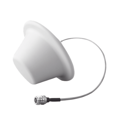 [233675] Antena Domo Omnidireccional 698 ~ 960 MHz / 1710 ~ 2700 MHz, 1.5 dBi / 5 dBi, con conector N hembra.