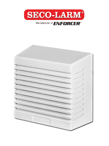 [SEC1190010] SecoLarm SH-525SQ- Sirena Cableada para Interior de dos tonos para montaje en superficie