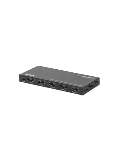[MAN0560025] Manhattan - 208369 Splitter HDMI con 4 puertos 4K y reductor de escala
