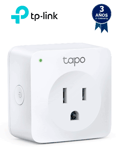 [TPL1320004] TP-LINK - Tapo P100(1-pack) - Mini enchufe Wi-Fi inteligente de ahorro energético