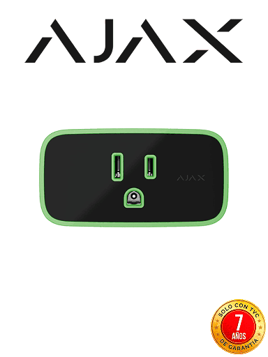 [AJX1220006] AJAX Socket - Enchufe inteligente e inalámbrico con monitor de consumo eléctrico color negro. #NUEVOAJAX