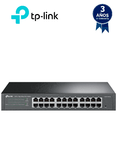 [TPL3700042] TP-LINK - TL-SG1024DE - Switch de 24 puertos Gigabit Easy Smart