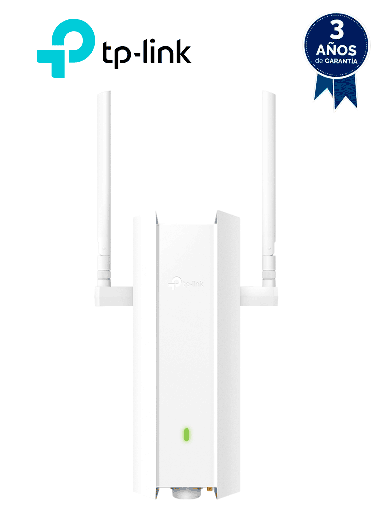 [TPL4220043] TP-LINK EAP625-OUTDOOR HD - Punto de Acceso Wi-Fi 6 de Interior/Exterior AX1800 , 1.8 Gbps de velocidad ,  OFDMA, MU-MIMO ,  Gestión remota Omada SDN  , 1000+ clientes.