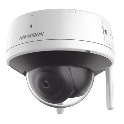[233661] Bala IP 2 Megapixel / Lente 2.8 mm / 30 mts IR / Exterior IP66 / Wi-Fi / ACUSENSE Lite / WDR 80 dB / H.265+ / Micrófono y Bocina Interconstruido / Micro SD / Se Conecta Directo a la App de Hik-Connect 
