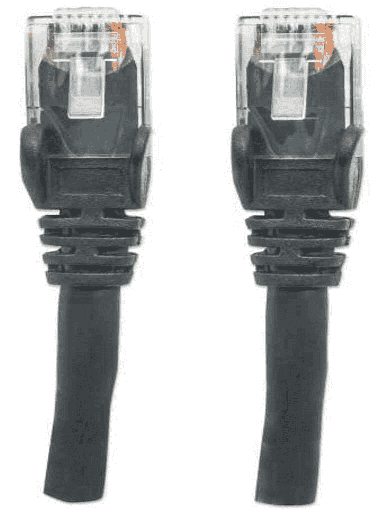 [ITL2840014] INTELLINET 342063 Cable de red, Cat6, UTP RJ45 Macho / RJ45 Macho, 2.0 m, Negro / Contactos con baño de oro para una mejor conexión / Cable con forro de PVC para darle flexibilidad y durabilidad