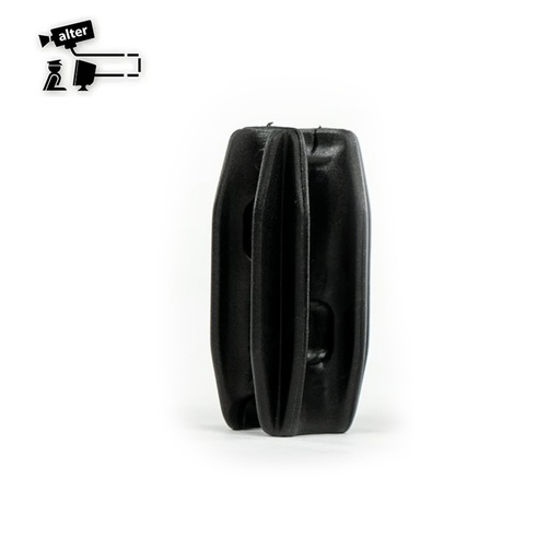 [IE200ALT05] ALTER-AISLADOR DE ESQUINA PARA POSTE DE 1/2 O 3/4PULGADA COLOR NEGRO PARA CERCAS ELECTRIFICADAS. ALT-AIS3 VENTA POR PIEZA