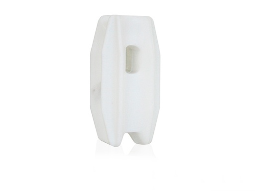 [IE200ALT02] ALTER-AISLADOR DE ESQUINA PARA POSTE DE 1/2pulg O 3/4pulg COLOR BLANCO PARA CERCAS ELECTRIFICADAS.ALT-AIS3 VENTA POR PIEZA