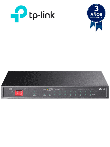 [TPL3720043] TP-LINK TL-SG1210PP - Switch de escritorio POE de 10 puertos Gigabit , 6 puertos POE+ , 2 puertos POE++ , 1 Puerto combo SFP/RJ45 , IEEE 802.3af/at/bt , 30W POE+ , 60W POE++ , 123W Totales, Modo extendido de 250Mts de distancia.