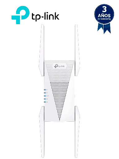 [TPL6700002] TP-LINK RE815XE - Repetidor WiFi 6E Mesh , Tribanda con frecuencia de 6GHz y velocidades de 5.4Gbps , Ancho de banda de canal de 160MHz , Roaming inteligente , OneMesh , APP TP-LINK Theter.
