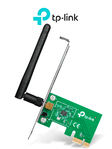 [235745] Adaptador Inalámbrico PCI Express / Velocidad inalámbrica de hasta 150 Mbps / Cifrado WPA/WPA2 / Compatible con windows y Linux 