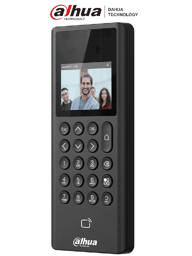 [DHT6670007] DAHUA ASI3203E - Control de Acceso y Asistencia con Reconocimiento Facial y pantalla de 2.4". Almacena 1,000 rostros, usuarios y contraseñas, 3,000 tarjetas Mifare. Admite 50 administradores y 100,000 registros, con 99.99% de precisión/ #LoNuevo