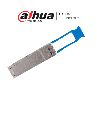 [DHT5270001] DAHUA QSFP-1310-10-SMF Doble fibra monomodo/ Puerto LC/ Envío de 1310 nm y recepción de 1310 nm/ Distancia de transmisión hasta 10 km.