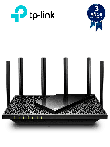 [TPL3660035] TP-LINK ARCHER AXE75 - Router Triple Banda AX6600 MU-MIMO , 1 Puerto WAN/LAN 2.5 Gbps , 1 Puerto WAN/LAN 1Gbps , 3 Puertos LAN 10/100/1000 Mbps , 2 puerto USB 3.0 , 8 antenas de alta ganancia , OneMesh ™