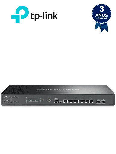 [TPL3720029] TP-LINK - TL-SG3210XHP-M2 - Switch Administrable, 8 Puertos PoE 
