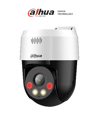 [DHT0060114] DAHUA DH-SD2A300NB-GNY-A-PV-0400 - Cámara IP PT de 3 MP con Full Color y Disuasión Activa, iluminador dual inteligente, lente fijo, alcance de 30m con IR y luz visible, audio bidireccional, protección IP66, PoE y ranura para microSD./#LoNuevo