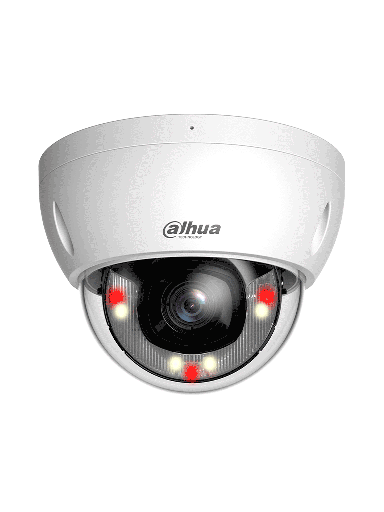 [DHT0040145] DAHUA DH-IPC-HDBW2649EP-S-IL - Camara IP Domo Antivandalica de 6 Megapixeles/ Lente de 2.8mm/ 30 Metros de Iluminador Dual Inteligente+Full Color/  SMD Plus/ Protección Perimetral avanzada/ Micrófono Integrado/ IP67/ IK10 Ranura para MicroSD/ #LoNuevo