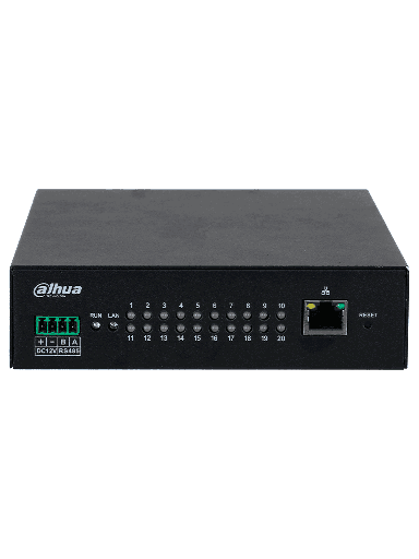 [DHT0650048] DAHUA DHI-ITASD-020RA Detector de señal de luz de tráfico/ Conexión de hasta 20 semáforos/ Detección de anomalías/ hasta 1700 registros/ Entrada de señal 20 canales