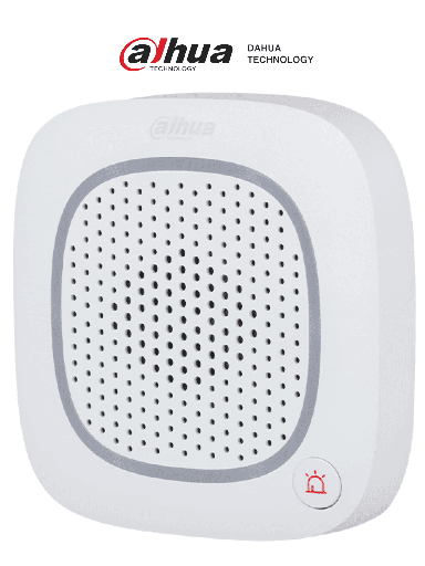 [DHT1190006] DAHUA DHI-ARA14-W2- Sirena intercom inalámbrica con audio bidireccional y múltiples sonidos (fuego, intrusión, pánico, médica y más). Soporta botón de pánico para mayor seguridad y control. #LoNuevo