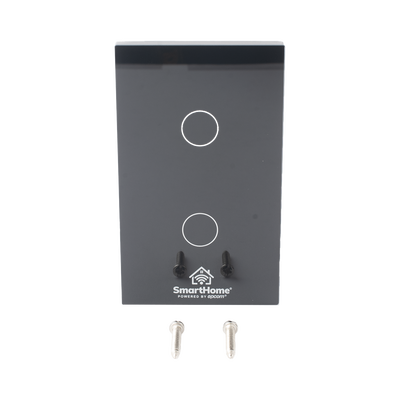 [233386] (Wifi) Apagador switch inalámbrico WIFI, control de 2 regresos de carga, 110V