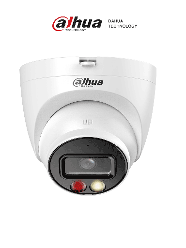 [DHT0040146] DAHUA DH-IPC-HDW2649TP-S-IL - Cámara IP Domo de 6 Megapixeles/ Lente de 2.8mm/ 30 Metros de Iluminador Dual Inteligente+Full Color/ SMD Plus/ Protección Perimetral avanzada/ Micrófono Integrado/ IP67/ Ranura para MicroSD/