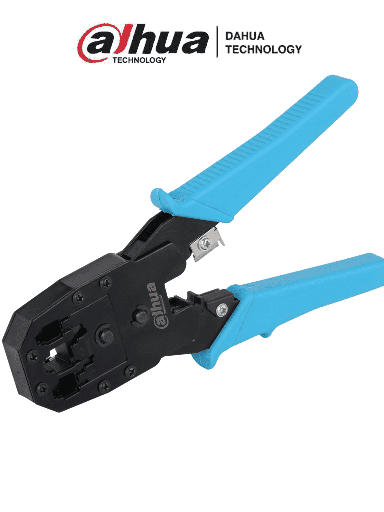 [DHT1600001] DAHUA DH-PFM915 -Pinzas para Plegar (Crimpear o Ponchadoras) de Conectores RJ45 y RJ11/ Multifuncional Cortar y  Pelar Cable/ Cuchilla  SK5/ Fabricada en Acero A3 alta resistencia y durabilidad/ #LoNuevo