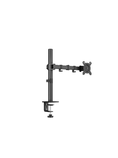 [OEM0530001] TCE LMG12-NB - Soporte de Escritorio para 1 Monitor de Hasta 27 Pulgadas /Estándar VESA: 75x75/ 100x100/ Ajuste Inclinación y Giro/ Soporta Hasta 9Kg / Articulaciones en Cada Brazo#NUEOMSAX 