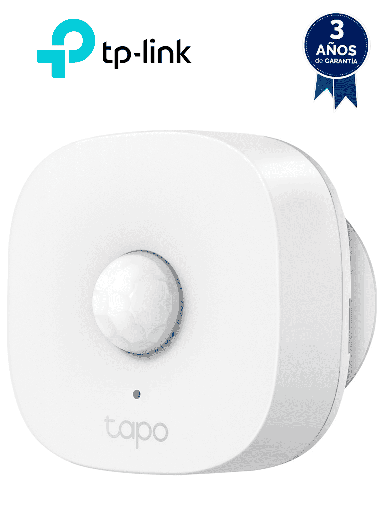 [TPL1200003] TP-LINK - Tapo T100 - Sensor de movimiento inteligente , Ángulo de detección de 120º. Detecta el movimiento a una distancia de hasta 7 metros, Necesita HUB TAPO TPL1170001