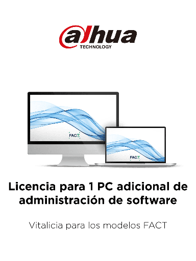 [DHT0820003]  DAHUA TITANIUM - Licencia para 1 PC adicional de administración de software / Vitalicia para los modelos FACT