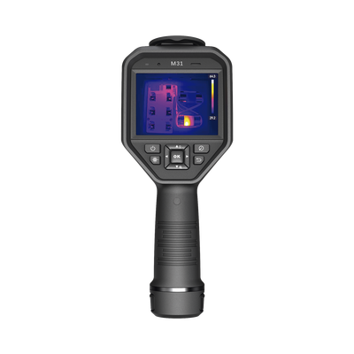 [234873] M31 - Cámara Termográfica Portátil Dual / Lente Térmico 9.7 mm (384 x 288) / Lente Óptico (8 Megapixel) / WiFi / IP54 / Ranura MicroSD hasta 64 Gb  / Hasta 5 Horas de Funcionamiento Continuo
