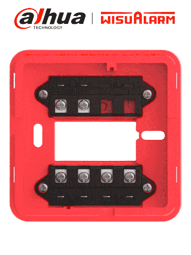 [DHT1430004] DAHUA WISUALARM DHI-HY-ANDZ - Base para Estación Manual con Conector en la Estructura para Fácil Instalación, #LoNuevo #Wisualarm