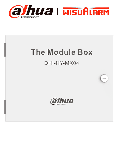 [DHT1460011] DAHUA WISUALARM DHI-HY-MX04 - Gabinete para Modulos/ con conector en la estructura para fácil instalación/ Soporta hasta 4 modulos #LoNuevo #Wisualarm