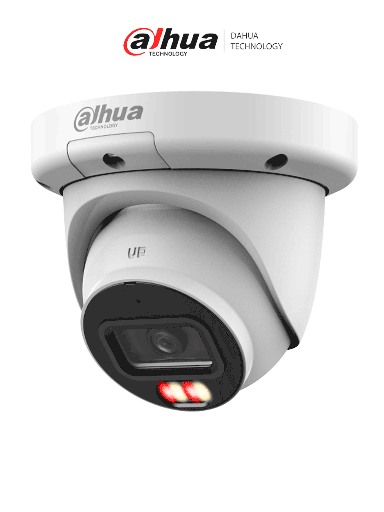 [DHT0040152] DAHUA DH-IPC-HDW3449QM-S-IL  - Cámara IP Domo de 4 Megapíxeles con Iluminador dual/ WizSense/ Lente de 2.8mm/ 102 Grados de Apertura/ Microfono Integrado/ IR de 50 Metros/ SMD 4.0/ AI SSA/ H.265+/ Ranura para MicroSD/ WDR Real de 120 dB/ 