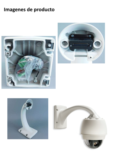 [RBM124029] BOSCH V_VG4APA0 - Soporte de pared sin transformador para AUTODOME