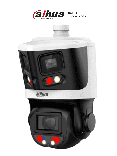 [DHT0060120] DAHUA DH-SDT3E410-8P-MB-A-PV1 - Cámara PTZ IP X-Spans 8MP+4MP, TiOC: 10X Zoom, IR hasta 70m, Autotracking, Protección perimetral,Multivisión, Disuasión activa, Luz dual inteligente, SMD 4.0/ IP66.