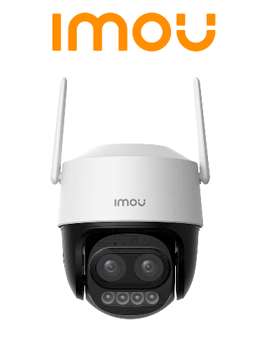 [IMO0060004] IMOU Cruiser Z (IPC-S7DN-5M0WEZ-imou)- Cámara IP PT Dual Wifi Full Color de 5MP/ Lente Fijo de 5 Megapíxeles/ IMOU Sense/ 56 Metros de Iluminación Nocturna/ Micrófono y Altavoz Integrados/ Audio Bidireccional #CONGIMOU1 #MCI1Q125
