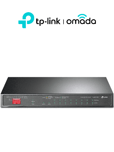 [TPL3720033] TP-LINK - TL-SG1210MP - Switch de Escritorio 10 Puertos, 8 Puertos RJ45 PoE+