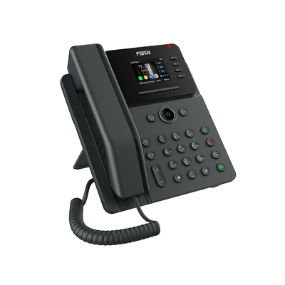 [232827] Teléfono IP Wi-Fi Empresarial,Bluetooth, 4 líneas SIP, pantalla a color 2.4", PoE, puertos Gigabit, conferencia local de 6 vías.
