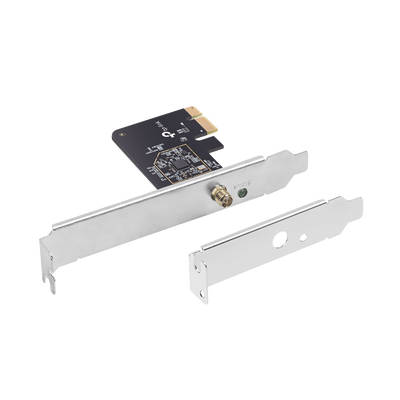 [235761] Adaptador  PCI inalámbrico doble banda AC 600 Mbps / Antena de alta ganancia / Tecnología MU-MUMO / Seguridad WPA3 / Soporte de perfil bajo y Altura completa