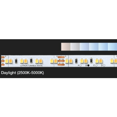 [238088] (RadioRa3) Riel 5 metros Cinta LED de color blanco suave (2500 K - 5000 K)