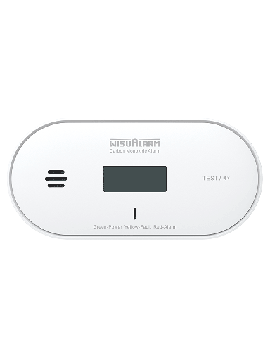 [DHT1440008] DAHUA WISUALARM DHI-HY-GC30A - Detector de monóxido de carbono (CO) autónomo, Mide temperatura y humedad, Batería de 10 años, Pantalla informativa y luces indicadoras, Alarma de 85 dB, Certificaciones TÜV, CE y UKCA, #LoNuevo #Wisualarm