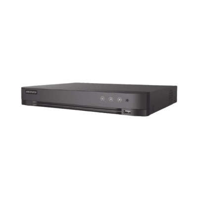 [234942] DVR 16 Canales TURBOHD + 8 Canales IP / 5 Megapixel Lite - 3K Lite / Salida Independiente HDMI - VGA / Audio de Dos Vías por Coaxitron / Reconocimiento Facial / ACUSENSE (Evista falsas alarmas) / 1 Bahía de Disco Duro / Salida de Video en Fu