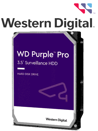[236412]  Disco Duro Interno Western Digital / WD purp 3.5-inch HDD / 7200 RPM / SATA 6Gb/s / Capacidad 12TB / Cache 512MB / Garantía 2 A