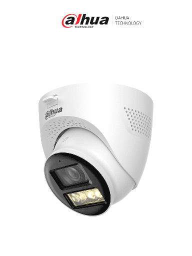 [DHT0300083] DAHUA DH-HAC-HDW1200TQ-IL-T- Cámara Domo de 2 Megapíxeles 1080P/ Iluminador Dual Inteligente/ Audio de 2 Vias/ Apertura de Hasta 111°/ Iluminación de Hasta 40m/ Fabricada en Metal + Plastico