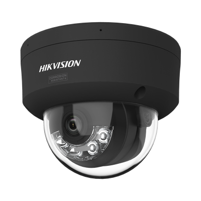 [240075] [Dual Light + ColorVu 3.0 + HikAI] Domo IP 4 Megapixel / Lente 2.8 mm / 30 mts IR + Luz Blanca / 2 Microfonos Integrados / Exterior IP67 / WDR 130 dB / ACUSENSE 3.0 / Metal / NEMA 4X / ACUSEARCH