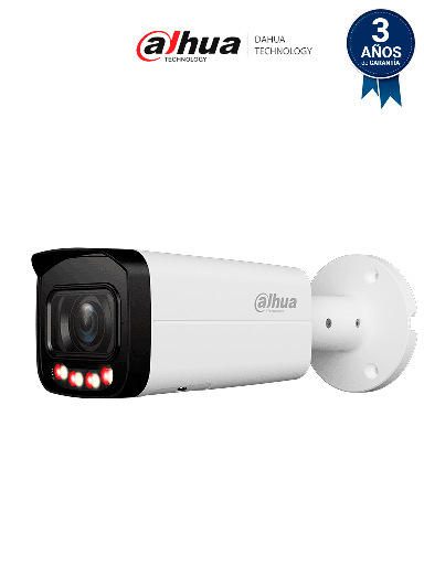 [DHT0030218] DAHUA DH-IPC-HFW3849T-ZAS-IL Cámara IP Bullet 4K de 8 MP/ lente motorizado 2.7-13.5 mm/ AcuPick/ Wizsense/ SMD 4.0. / Iluminador Dual Inteligente/ Protección Perimetral/ AI SSA/ IR 60m/ dual light/  IP67/ WDR/ #LoNuevo