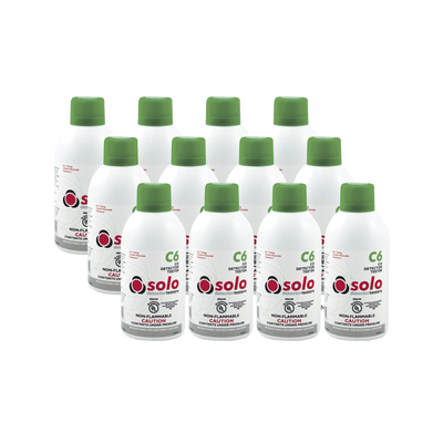 [218746] Paquete De 12 Latas De Gas Genuino De Monóxido De Carbono CO De Uso Manual o Dispensadores SOLO-330/SOLO-332