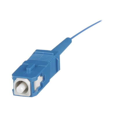 [182550] Pigtail de Fibra Óptica SC Simplex, Monomodo OS2 9/125, 900um, Color Azul, 2 Metros