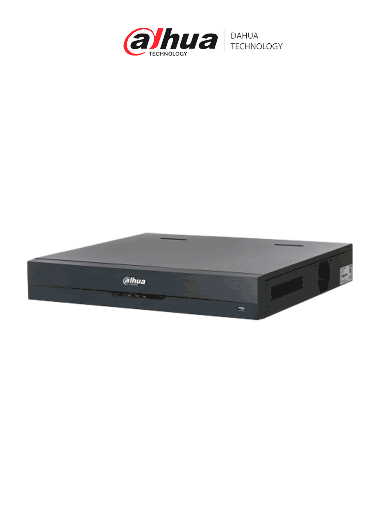 [DHT0200024] DAHUA DHI-NVR5416-16HP-EI2  -NVR de 16 canales IP4K con tecnología Acupick y WizSense,16 puertos PoE, 8ePoE, y 4 bahías para discos duros. Incluye canales con reconocimiento facial, SMD Plus,soporte para cámaras con IA y protección perimetral