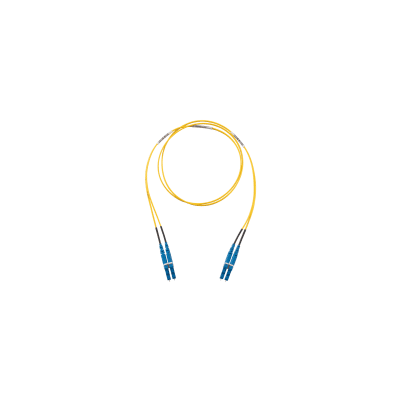[182499] Jumper de Fibra Optica Monomodo 9/125 OS2, LC-LC Duplex, OFNR (Riser), Color Amarillo, 8 Metros